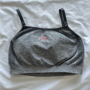 Gymshark Gray/Pink Sports Bra - Women’s Small - Great condition!